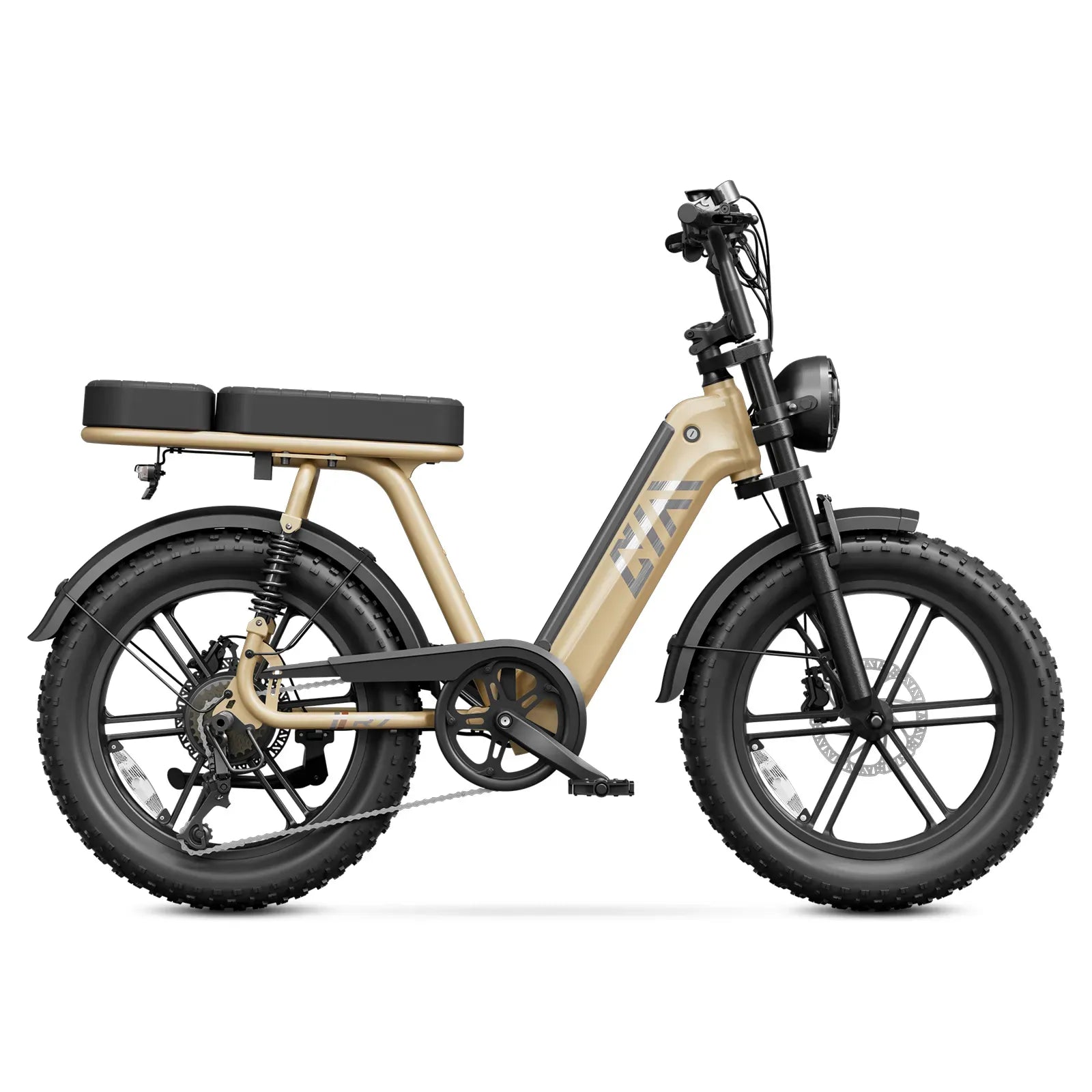Raven X Pro 2 1500W Electric Cargo Bike – Moped Style, Full Suspension (2026 New Edition)